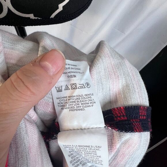 J Crew Navy Blue & Red Striped Cotton Tshirt Shift Dress Nautical Preppy Size MD - Picture 7 of 8